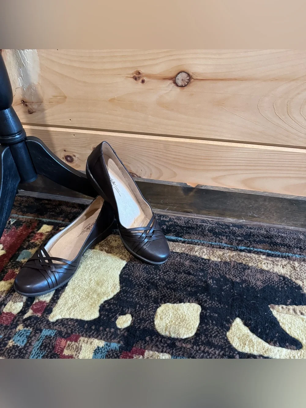Life Stride Women’s Brown Comfort Ballet Flats